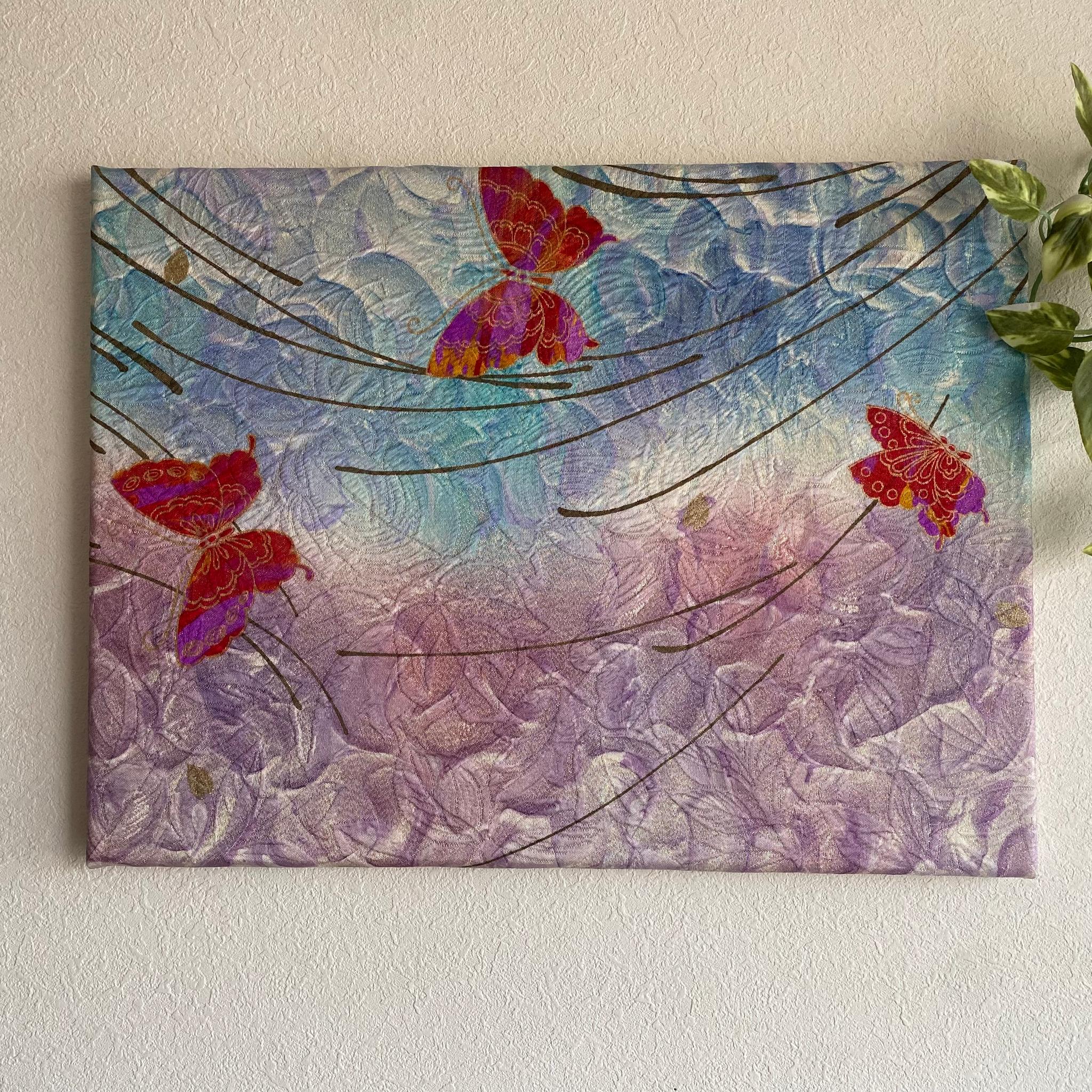 ファブリックアートパネル【蝶】 | 2枚目